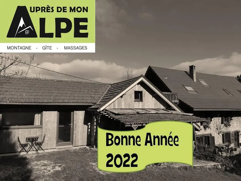 Gite L'Eterlou - Chalet Cosy Avec Jardin Et Vue Sur Belledonne Saint-Mury-Monteymond